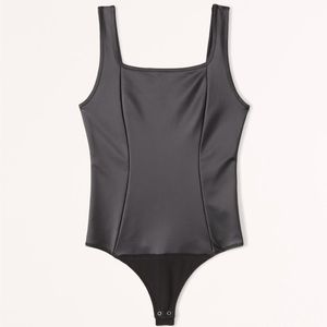 Abercrombie & Fitch Vegan Leather Bodysuit